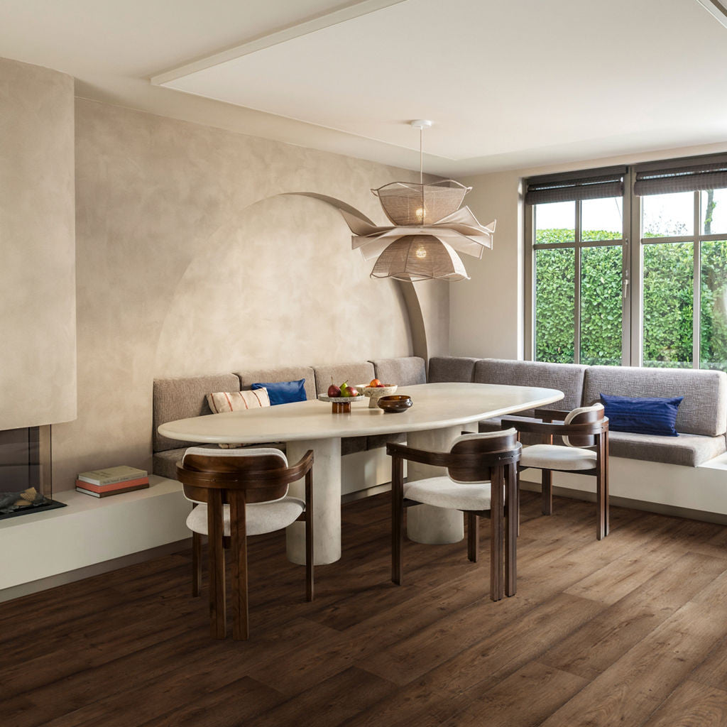 Quick-Step Capture Waxed Oak Brown SIG4756 9mm Laminate Flooring (SIG4756) - Premium Quick-Step collection featuring oak luxury vinyl tile flooring with waterproof technology and easy click-fit installation