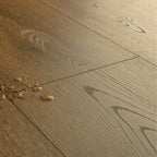 Quick-Step Classic Cocoa Brown Oak CLM5793 7mm Laminate Flooring (CLM5793) - Premium Quick-Step collection featuring brown luxury vinyl tile flooring with waterproof technology and easy click-fit installation