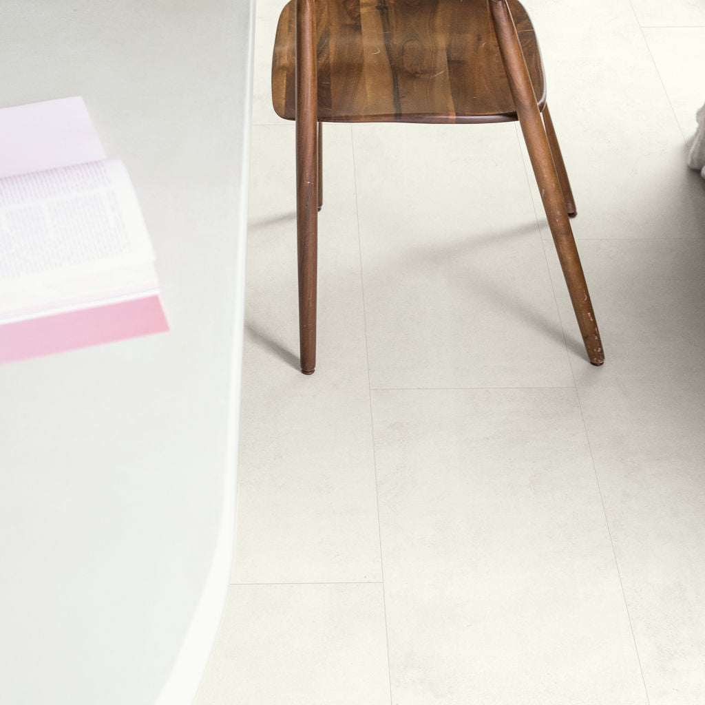 Quick‑Step Muse Chalk MUS5487 8mm Laminate Flooring (MUS5487) - Premium Quick-Step collection featuring luxury vinyl tile flooring with waterproof technology and easy click-fit installation