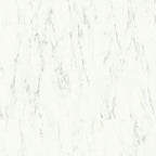 Quick-Step Alpha Vinyl Oro Marble Carrara White AVSTU40136 - Premium Quick-Step collection featuring white luxury vinyl tile flooring with waterproof technology and easy click-fit installation