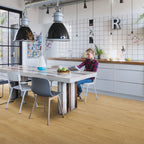 Quick‑Step Majestic Woodland Oak Natural 9.5mm Laminate Flooring (MJ3546) - Premium Quick-Step collection featuring oak luxury vinyl tile flooring with waterproof technology and easy click-fit installation