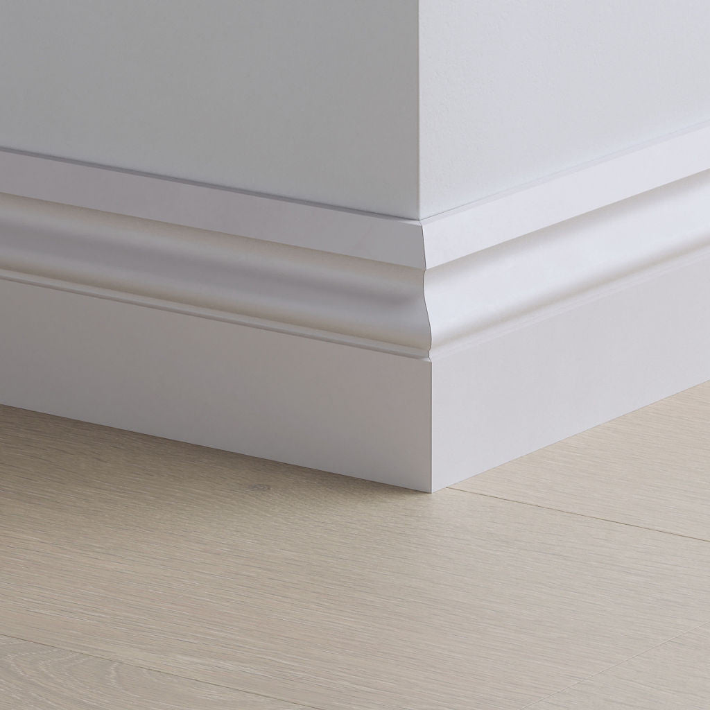 Quick-Step Paintable Skirting Board Ogee 2.4m - Quick-Step flooring accessory