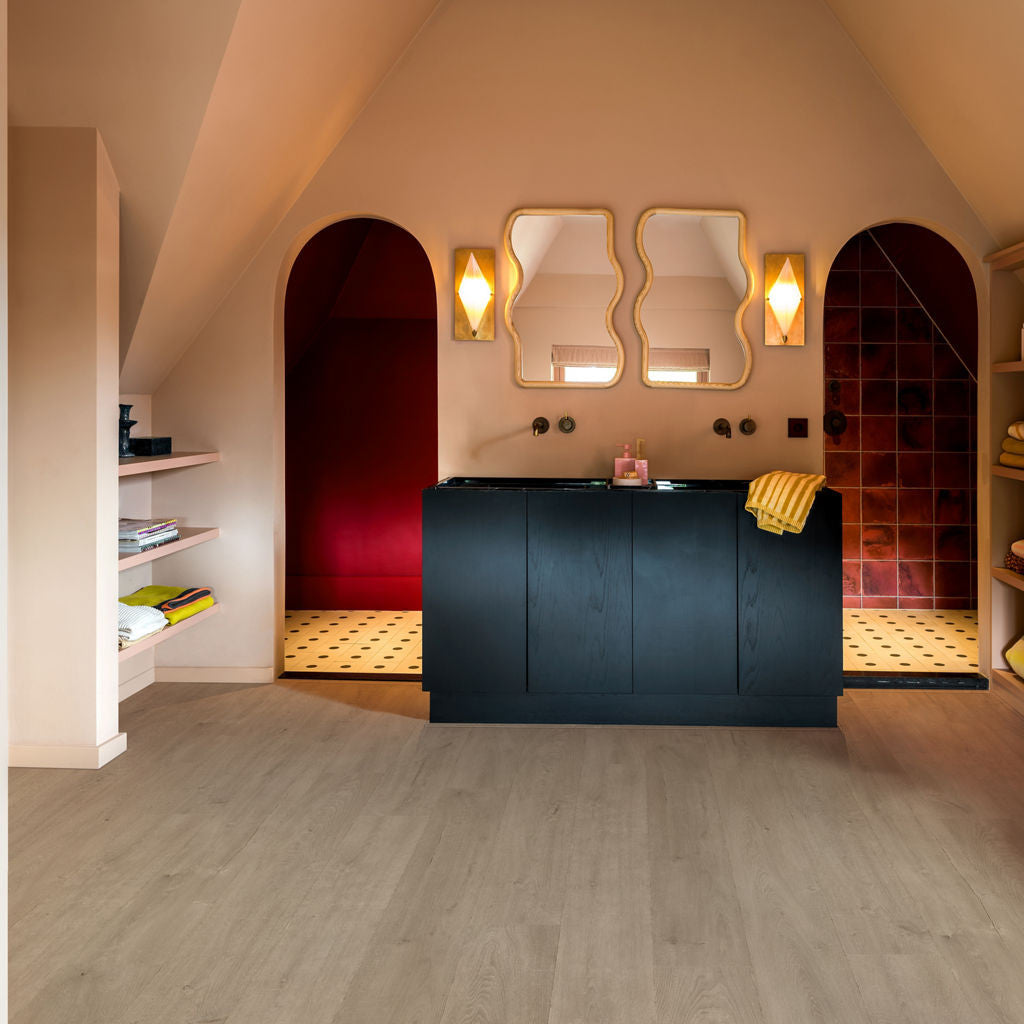 Quick-Step Capture Patina Oak Brown SIG4751 9mm Laminate Flooring (SIG4751) - Premium Quick-Step collection featuring oak luxury vinyl tile flooring with waterproof technology and easy click-fit installation