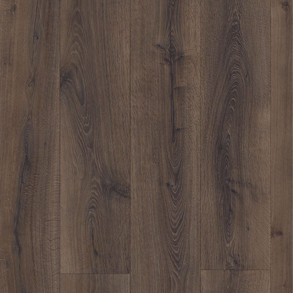 Quick‑Step Majestic Desert Oak Brushed Dark Brown 9.5mm Laminate Flooring (MJ3553) - Premium Quick-Step collection featuring oak luxury vinyl tile flooring with waterproof technology and easy click-fit installation