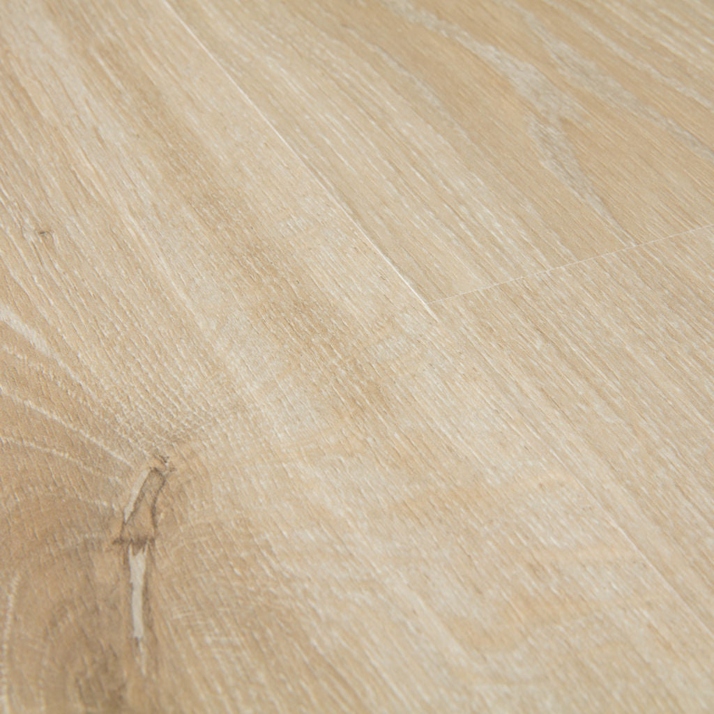 Quick-Step Creo Tennessee Oak Light Wood CRH3179 7mm Laminate Flooring (CRH3179) - Premium Quick-Step collection featuring oak luxury vinyl tile flooring with waterproof technology and easy click-fit installation