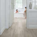 Quick-Step Alpha Vinyl Blos – Canyon Oak Grey With Saw Cuts Rigid Vinyl Flooring (AVSPU40030) - Premium Quick-Step collection featuring oak luxury vinyl tile flooring with waterproof technology and easy click-fit installation
