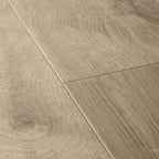 Quick‑Step Impressive Soft Oak Light Brown Planks 8mm Laminate Flooring (IM3557) - Premium Impressive collection featuring oak luxury vinyl tile flooring with waterproof technology and easy click-fit installation