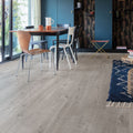 Quick-Step Alpha Bloom – Cotton Oak Cozy Grey LVT Flooring (AVMPU40202) - Premium Alpha Bloom collection featuring oak luxury vinyl tile flooring with waterproof technology and easy click-fit installation