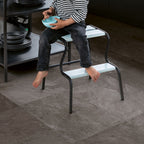 Quick‑Step Muse Grey Slate MUS5493 8mm Laminate Flooring (MUS5493) - Premium Quick-Step collection featuring grey luxury vinyl tile flooring with waterproof technology and easy click-fit installation
