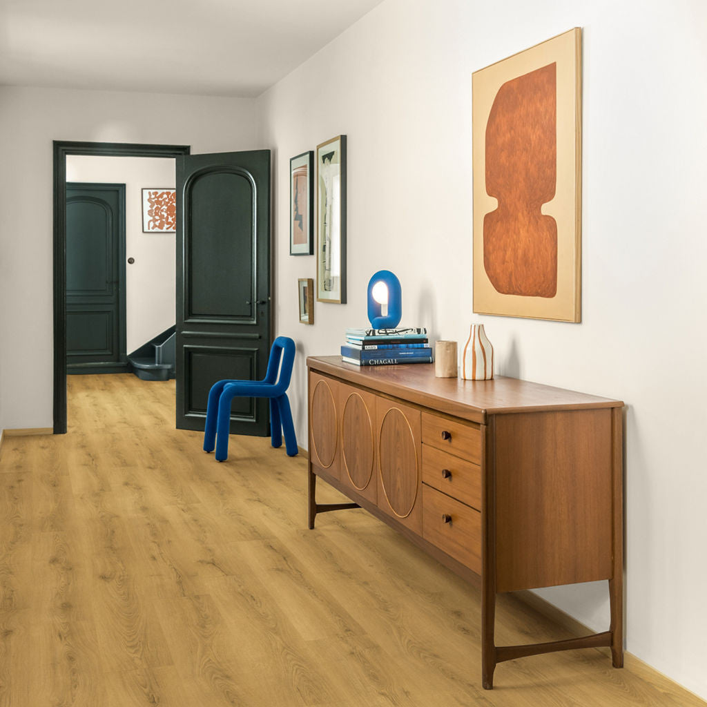 Quick-Step Classic Light Classic Oak CLM5787 8mm Laminate Flooring (CLM5787) - Premium Quick-Step collection featuring oak luxury vinyl tile flooring with waterproof technology and easy click-fit installation