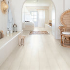 Quick-Step Capture Painted Oak White SIG4753 9mm Laminate Flooring (SIG4753) - Premium Quick-Step collection featuring oak luxury vinyl tile flooring with waterproof technology and easy click-fit installation