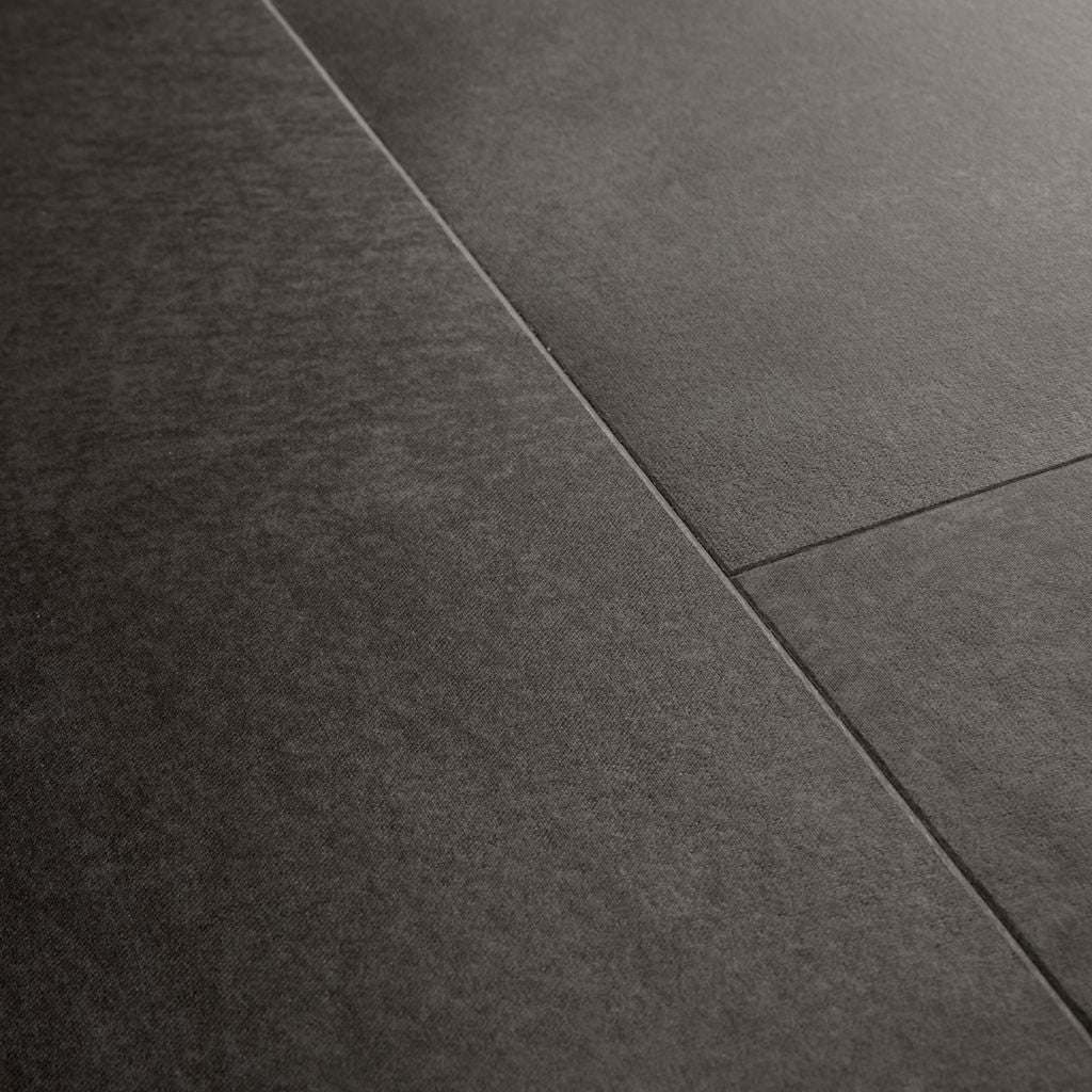 Quick-Step Alpha Vinyl Illume Soft Graphite AVMTU40326 - Premium Quick-Step collection featuring luxury vinyl tile flooring with waterproof technology and easy click-fit installation