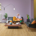 Quick-Step Alpha Vinyl Blos – Cottage Oak Natural Rigid Vinyl Flooring (AVSPU40025) - Premium Quick-Step collection featuring oak luxury vinyl tile flooring with waterproof technology and easy click-fit installation