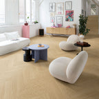 Quick-Step Alpha Vinyl Ciro Pure Oak Blush AVHBU40359 - Premium Quick-Step collection featuring oak luxury vinyl tile flooring with waterproof technology and easy click-fit installation
