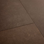 Quick-Step Alpha Vinyl Oro Cinnamon Rock AVSTU40233 - Premium Quick-Step collection featuring luxury vinyl tile flooring with waterproof technology and easy click-fit installation