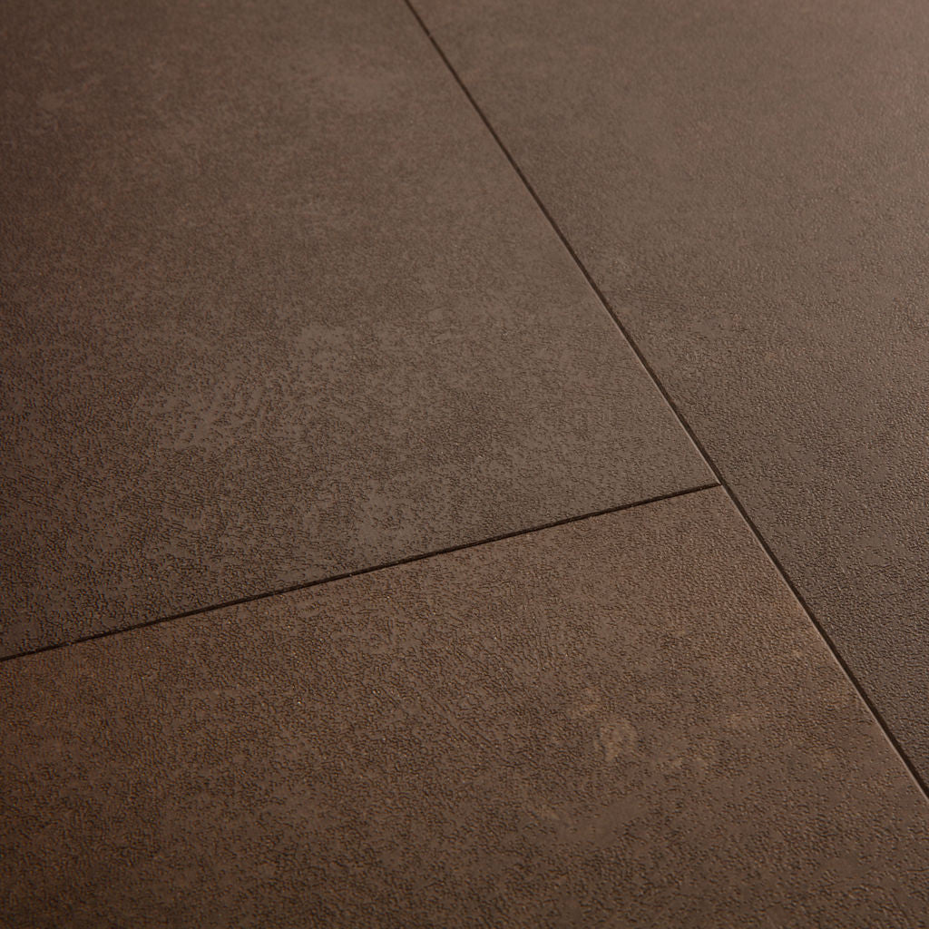Quick-Step Alpha Vinyl Oro Cinnamon Rock AVSTU40233 - Premium Quick-Step collection featuring luxury vinyl tile flooring with waterproof technology and easy click-fit installation