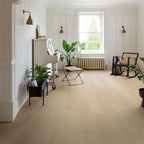 Quick-Step Alpha Vinyl Blos – Buttermilk Oak Rigid Vinyl Flooring (AVSPU40277) - Premium Quick-Step collection featuring oak luxury vinyl tile flooring with waterproof technology and easy click-fit installation