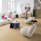 Quick-Step Alpha Vinyl Ciro Pure Oak Blush AVHBU40359 - Premium Quick-Step collection featuring oak luxury vinyl tile flooring with waterproof technology and easy click-fit installation