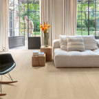 Quick-Step Alpha Vinyl Blos – Buttermilk Oak Rigid Vinyl Flooring (AVSPU40277) - Premium Quick-Step collection featuring oak luxury vinyl tile flooring with waterproof technology and easy click-fit installation