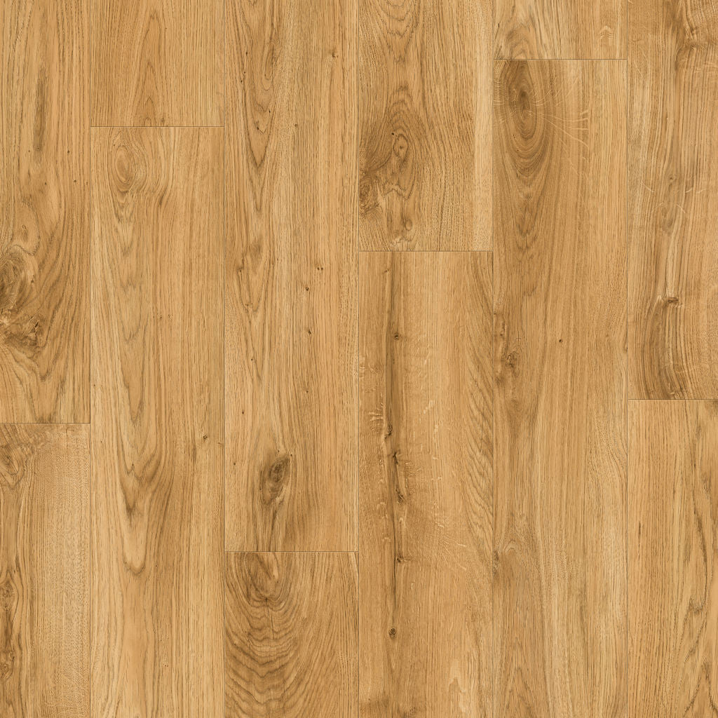 Quick-Step Alpha Vinyl Blos – Classic Oak Natural Rigid Vinyl Flooring (AVSPU40023) - Premium Quick-Step collection featuring oak luxury vinyl tile flooring with waterproof technology and easy click-fit installation