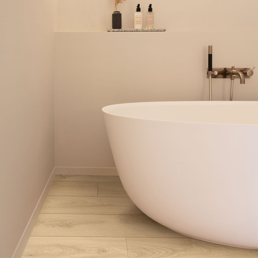 Quick-Step Classic Desert Greige Oak CLM5802 7mm Laminate Flooring (CLM5802) - Premium Quick-Step collection featuring oak luxury vinyl tile flooring with waterproof technology and easy click-fit installation
