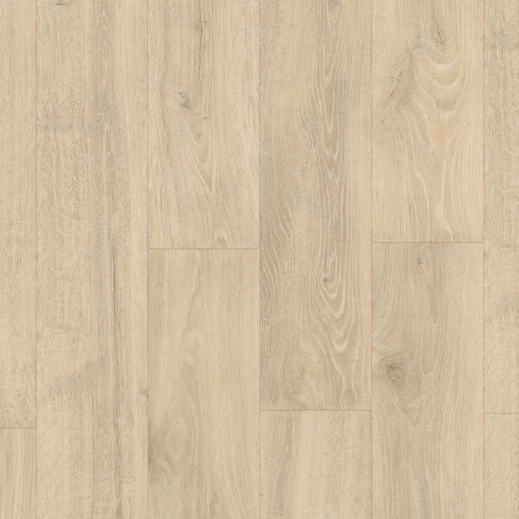 Quick‑Step Majestic Woodland Oak Beige 9.5mm Laminate Flooring (MJ3545) - Premium Quick-Step collection featuring oak luxury vinyl tile flooring with waterproof technology and easy click-fit installation