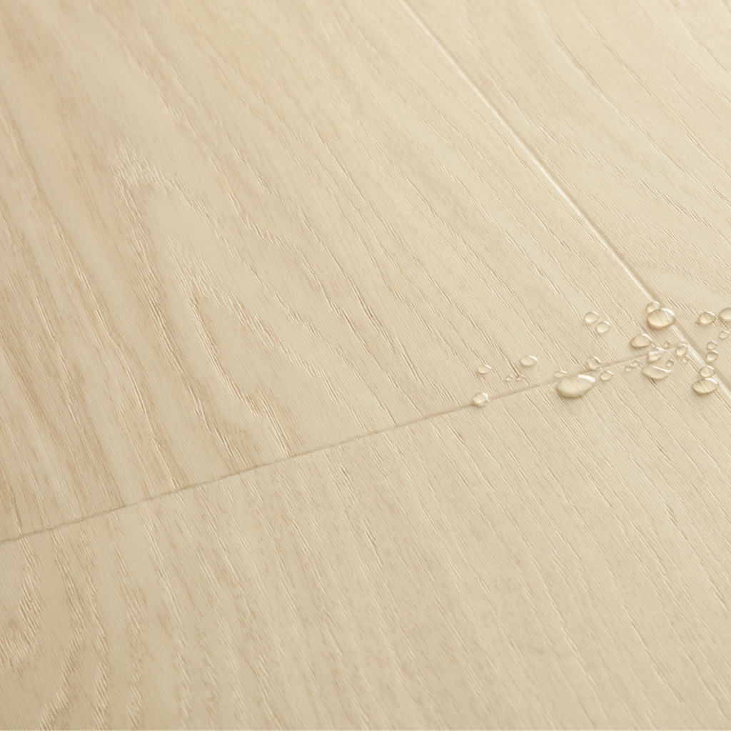 Quick-Step Alpha Bloom – Pure Oak Polar LVT Flooring (AVMPU40099) - Premium Alpha Bloom collection featuring oak luxury vinyl tile flooring with waterproof technology and easy click-fit installation
