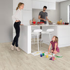 Quick-Step Alpha Vinyl Blos – Canyon Oak Beige Rigid Vinyl Flooring (AVSPU40038) - Premium Quick-Step collection featuring oak luxury vinyl tile flooring with waterproof technology and easy click-fit installation