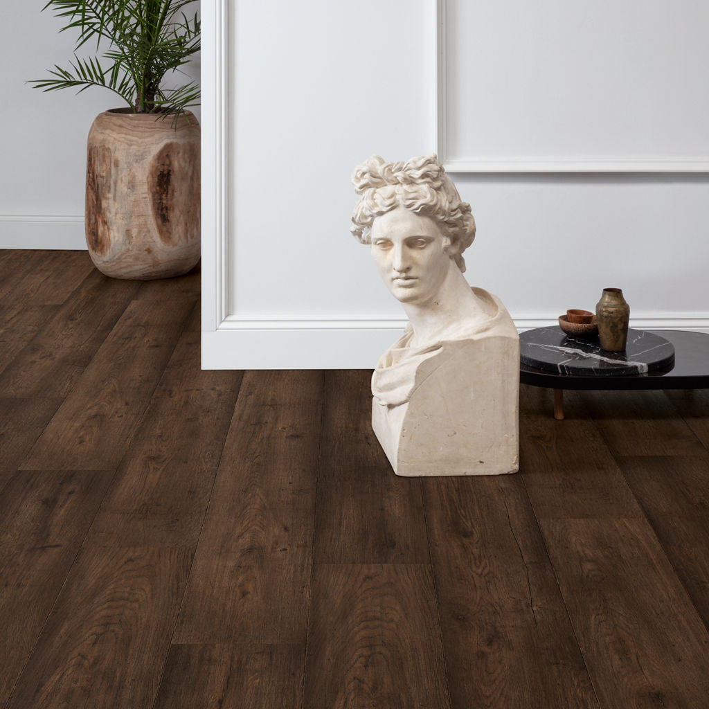 Quick-Step Capture Waxed Oak Brown SIG4756 9mm Laminate Flooring (SIG4756) - Premium Quick-Step collection featuring oak luxury vinyl tile flooring with waterproof technology and easy click-fit installation
