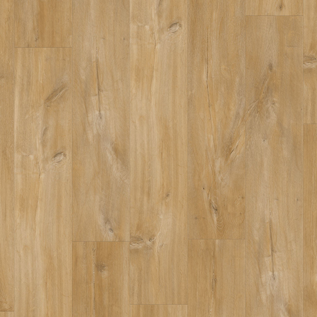 Quick-Step Alpha Vinyl Blos – Canyon Oak Natural Rigid Vinyl Flooring (AVSPU40039) - Premium Quick-Step collection featuring oak luxury vinyl tile flooring with waterproof technology and easy click-fit installation