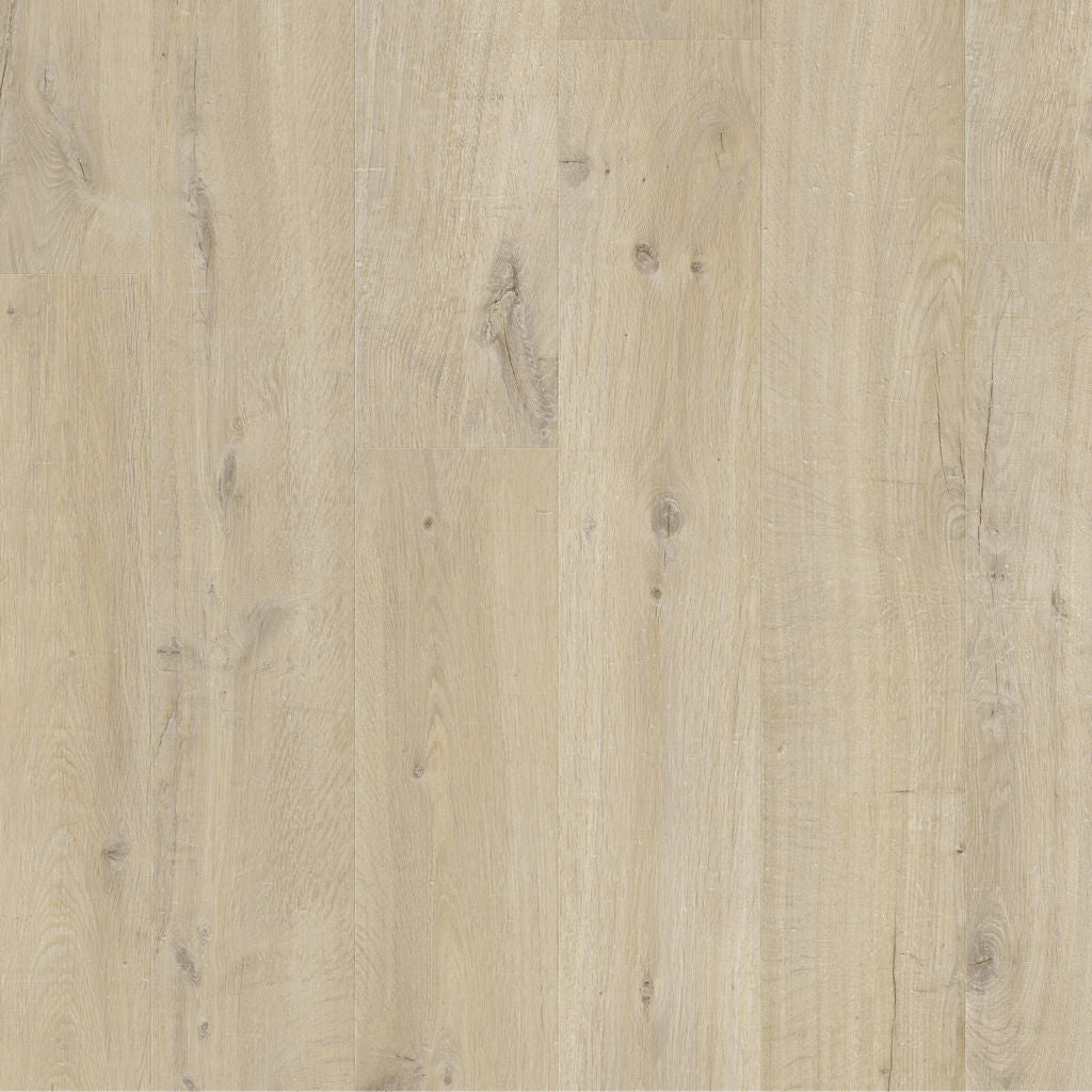 Quick-Step Alpha Bloom – Cotton Oak Beige LVT Flooring (AVMPU40103) - Premium Alpha Bloom collection featuring oak luxury vinyl tile flooring with waterproof technology and easy click-fit installation
