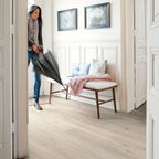 Quick-Step Impressive Ultra Soft Oak Light IMU1854 12mm Laminate Flooring 9.5mm Laminate Flooring (IMU1854) - Premium Impressive collection featuring oak luxury vinyl tile flooring with waterproof technology and easy click-fit installation