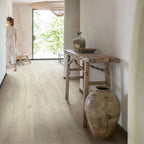 Quick-Step Classic Reclaimed White Patina Oak 8mm Laminate Flooring (CL1653) - Premium Quick-Step collection featuring white luxury vinyl tile flooring with waterproof technology and easy click-fit installation