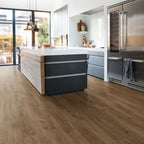 Quick-Step Eligna Newcastle Oak Brown 8mm Laminate Flooring (EL3582) - Premium Quick-Step collection featuring oak luxury vinyl tile flooring with waterproof technology and easy click-fit installation