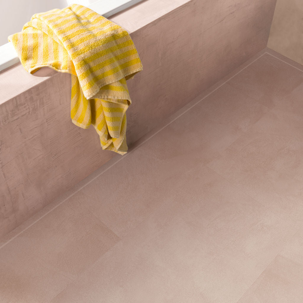 Quick-Step Alpha Vinyl Illume Soft Blush AVMTU40333 - Premium Quick-Step collection featuring luxury vinyl tile flooring with waterproof technology and easy click-fit installation