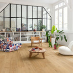 Quick-Step Alpha Bloom – Elegant Oak Natural (AVMPU40316) - Premium Alpha Bloom collection featuring oak luxury vinyl tile flooring with waterproof technology and easy click-fit installation