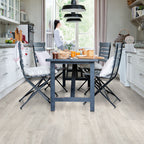Quick-Step Classic Reclaimed White Patina Oak 8mm Laminate Flooring (CL1653) - Premium Quick-Step collection featuring white luxury vinyl tile flooring with waterproof technology and easy click-fit installation