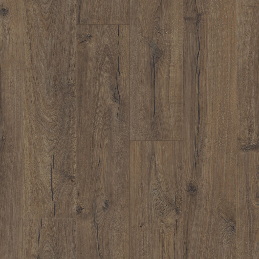 Quick-Step Impressive Ultra Classic Oak Brown IMU1849 12mm Laminate Flooring 9.5mm Laminate Flooring (IMU1849) - Premium Impressive collection featuring oak luxury vinyl tile flooring with waterproof technology and easy click-fit installation