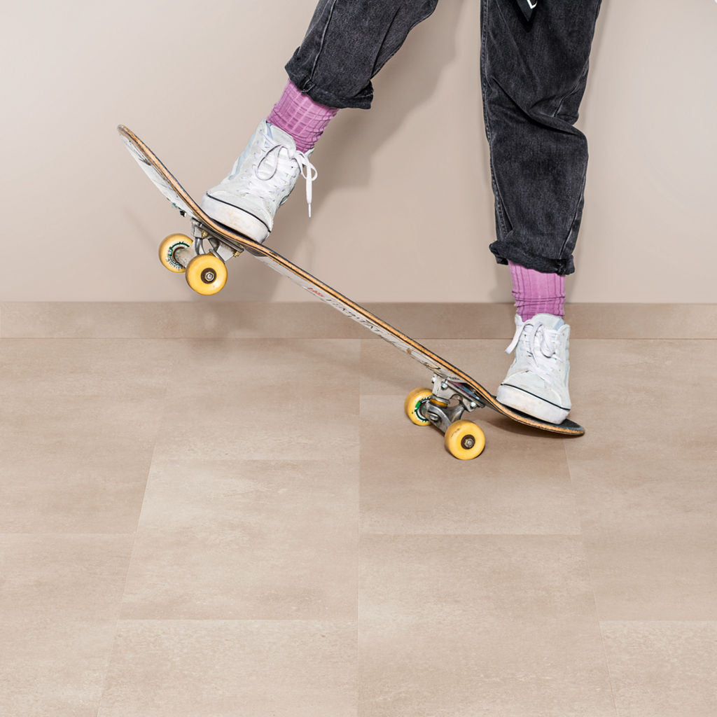 Quick-Step Alpha Vinyl Oro Coral Rock AVSTU40232 - Premium Quick-Step collection featuring luxury vinyl tile flooring with waterproof technology and easy click-fit installation