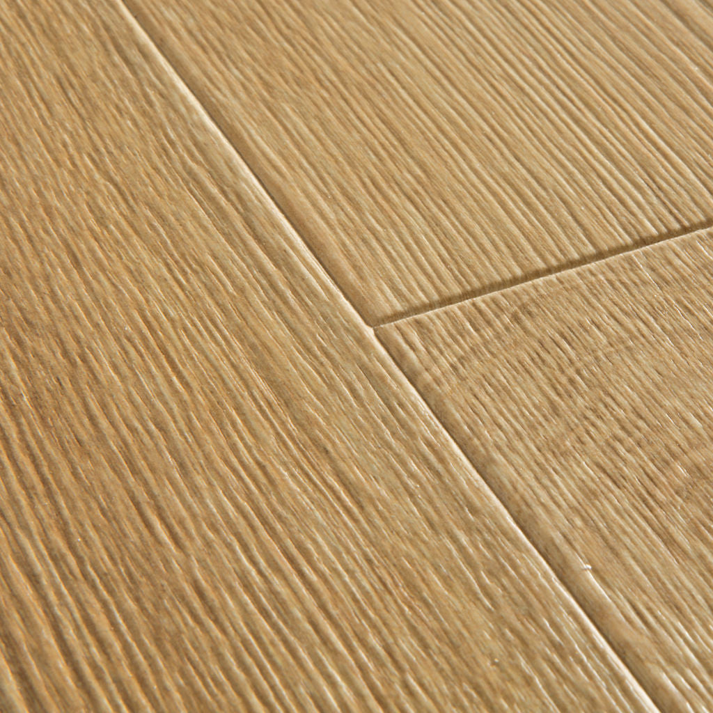 Quick‑Step Majestic Desert Oak Warm Natural 9.5mm Laminate Flooring (MJ3551) - Premium Quick-Step collection featuring oak luxury vinyl tile flooring with waterproof technology and easy click-fit installation