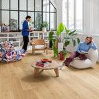 Quick-Step Alpha Bloom – Elegant Oak Natural (AVMPU40316) - Premium Alpha Bloom collection featuring oak luxury vinyl tile flooring with waterproof technology and easy click-fit installation