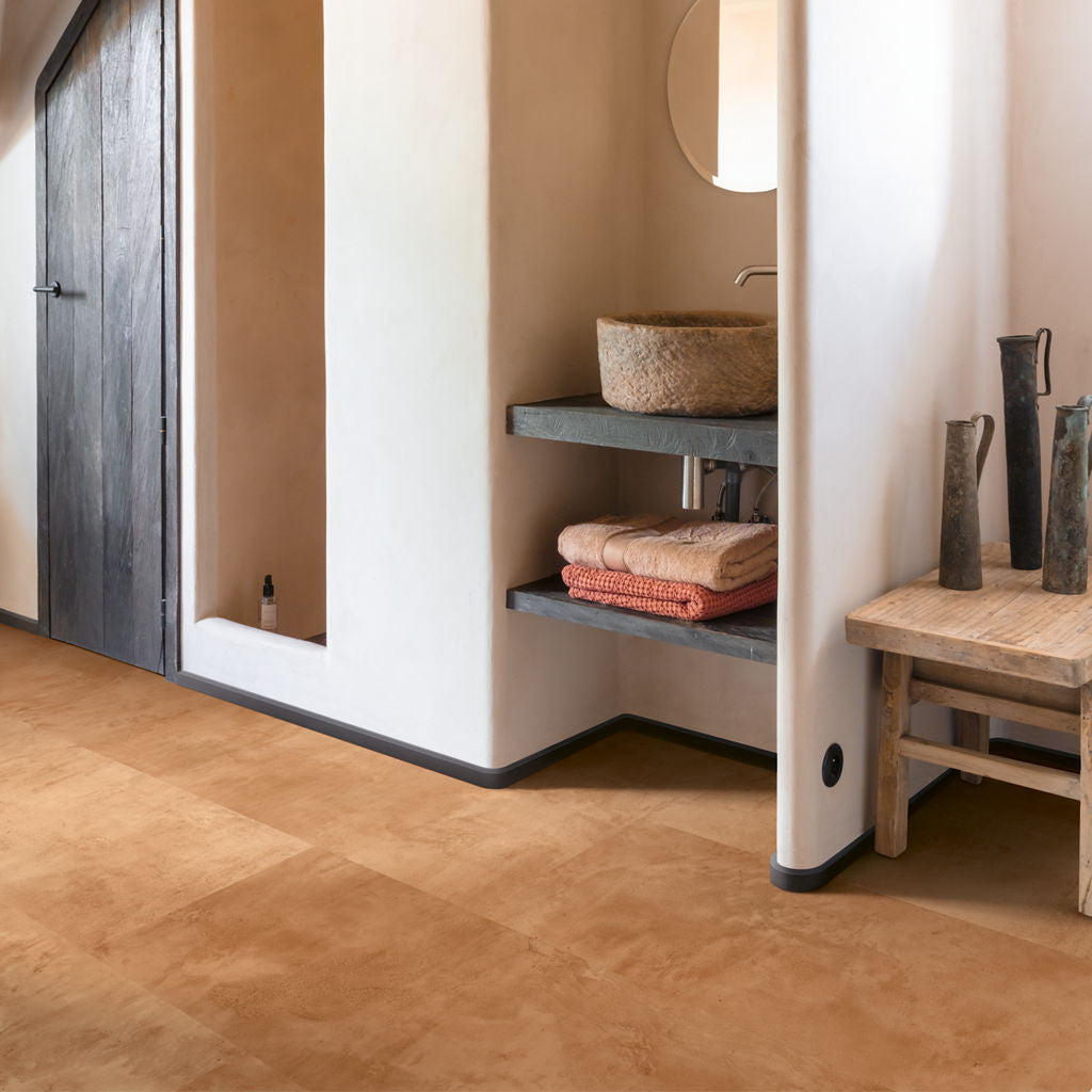 Quick‑Step Muse Terracotta MUS5490 8mm Laminate Flooring (MUS5490) - Premium Quick-Step collection featuring luxury vinyl tile flooring with waterproof technology and easy click-fit installation