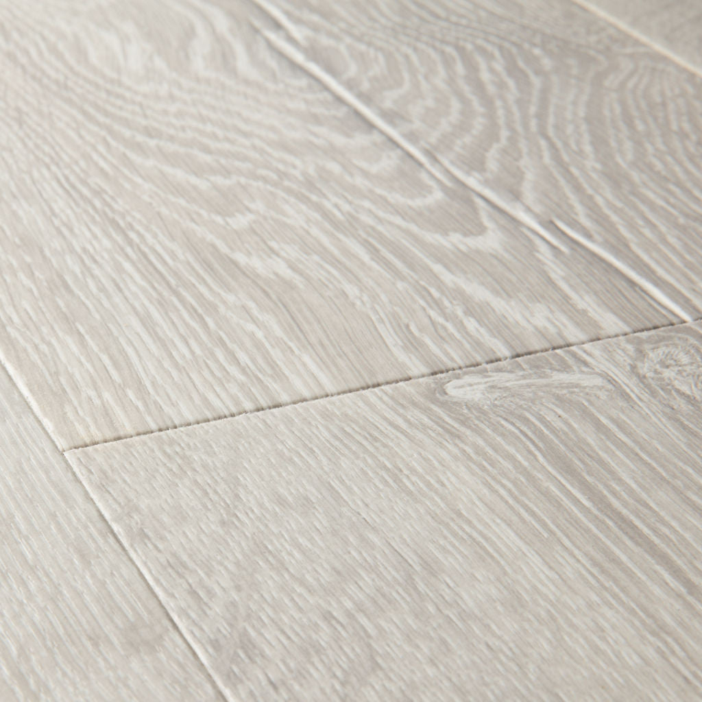 Quick-Step Impressive Ultra Patina Oak Grey IMU3560 12mm Laminate Flooring 9.5mm Laminate Flooring (IMU3560) - Premium Impressive collection featuring oak luxury vinyl tile flooring with waterproof technology and easy click-fit installation