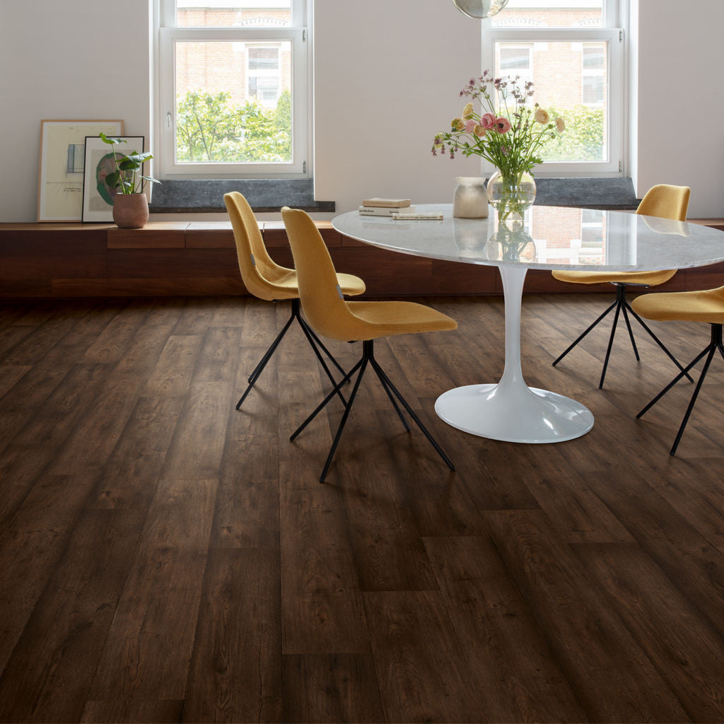 Quick-Step Capture Waxed Oak Brown SIG4756 9mm Laminate Flooring (SIG4756) - Premium Quick-Step collection featuring oak luxury vinyl tile flooring with waterproof technology and easy click-fit installation