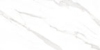 Statuario White Polished Marble-Effect Porcelain Tile