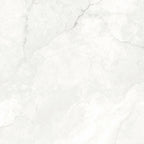 Titan White Polished Marble-Effect Porcelain Tile