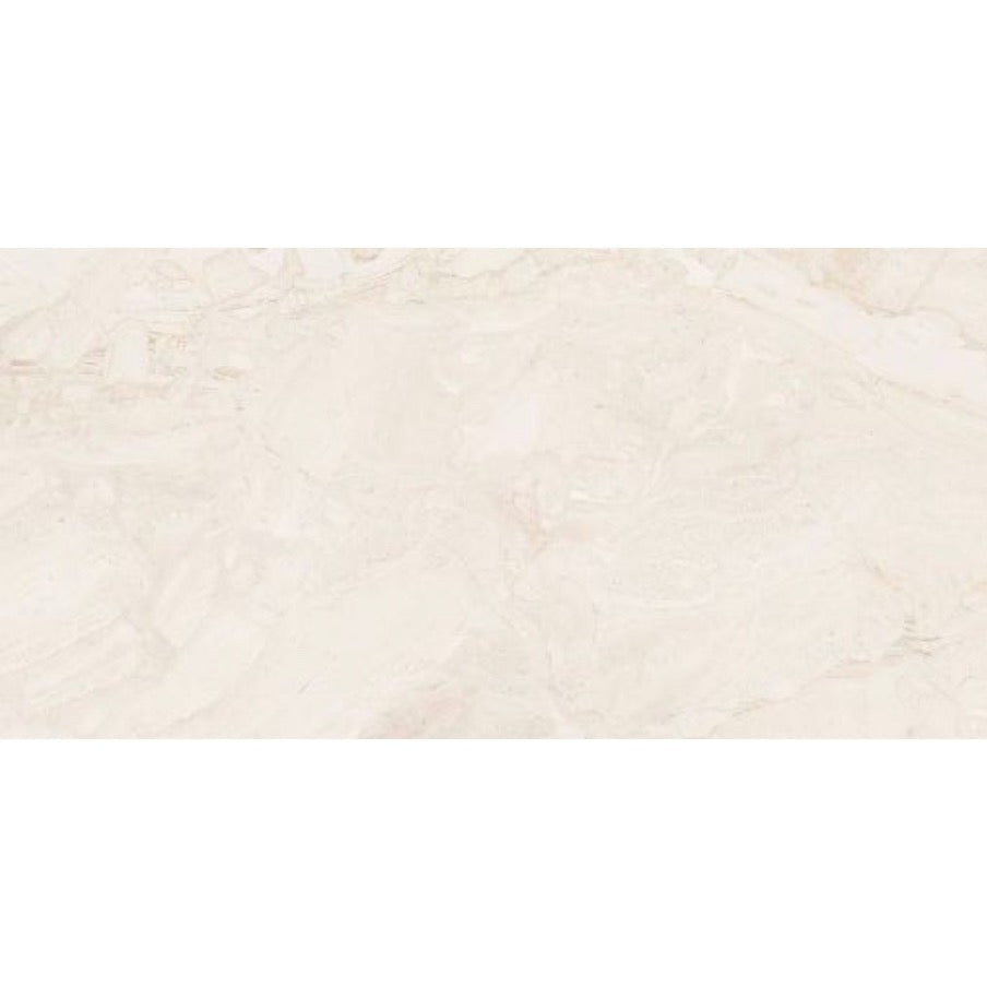 Tuscany Beige Stone Effect Gloss Porcelain Tile 60x120cm soft Beige limestone effect tile large format porcelain floor tile - tile face