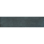 Detailed tile image of Urban Blue Glossy Metro Wall Tile with handcrafted finish and tonal variation in dark blue.